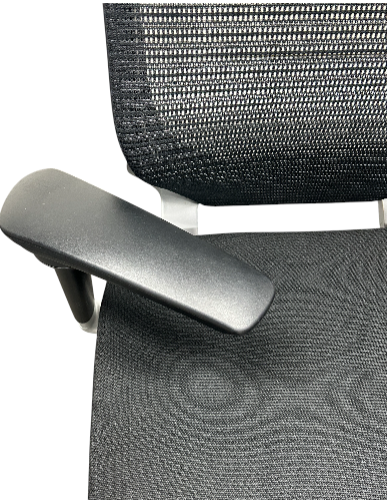 [レンタル] オカムラ バロン ローバック 可動肘 ブラック シルバー CP83DR-FDF1 オフィスチェア - 8