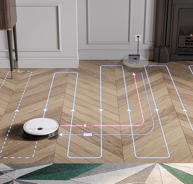 [レンタル] ECOVACS DEEBOT OZMO750 水拭きもできる家庭用ロボット掃除機 - 8