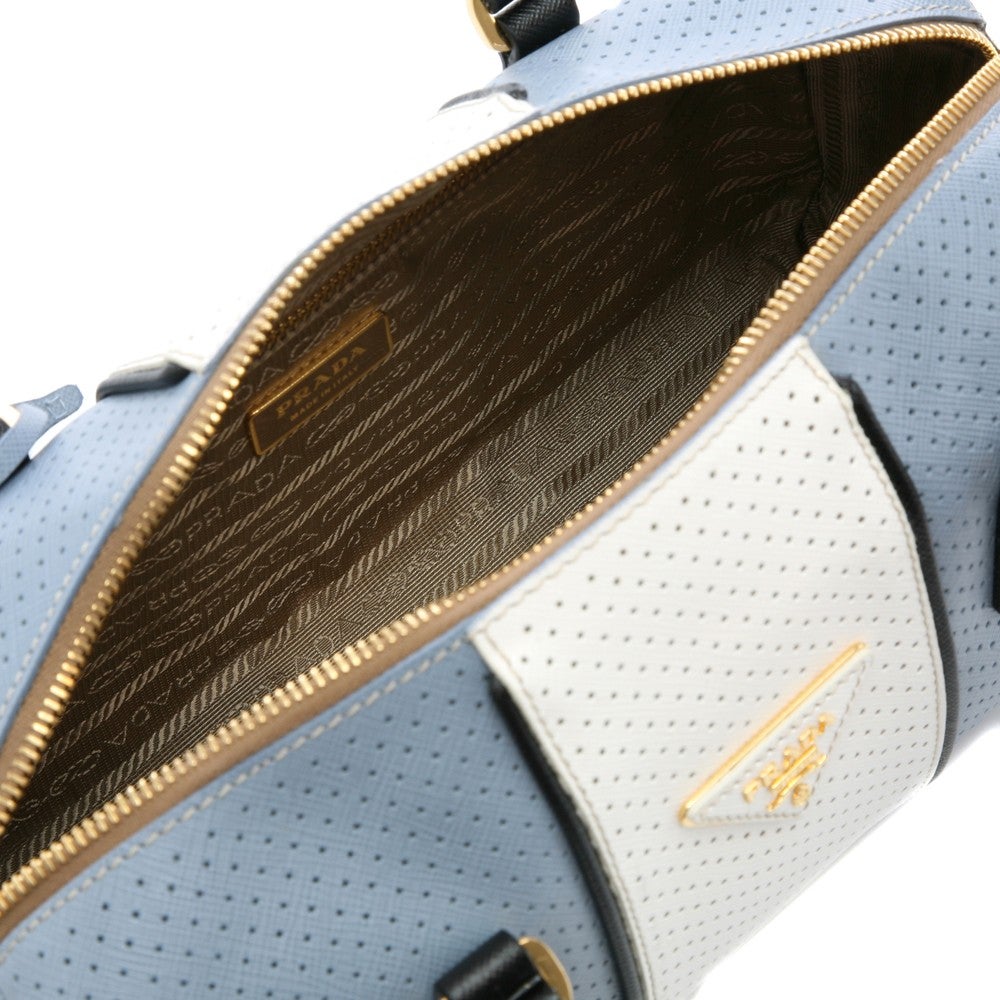 [レンタル] レディース プラダ サフィアーノ フォリ メッシュデザイン CALF ショルダーバッグ - 2