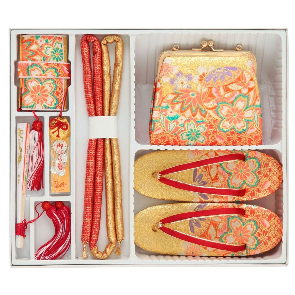 [レンタル] 七五三/節句 着物セット 7歳女の子 立体的 優美の宅配レンタル - 3