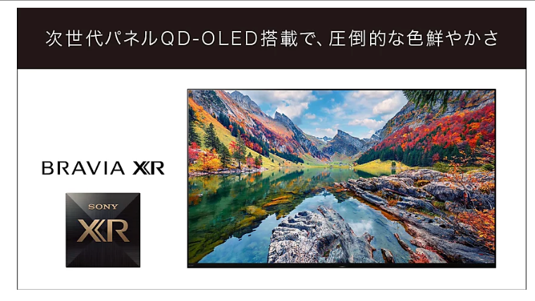 [レンタル] ソニー BRAVIA XRJ-65A95K 65型 4K有機ELテレビ - 8