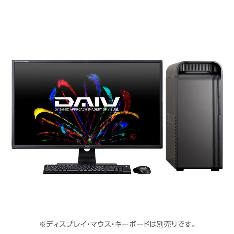 [レンタル] mouse(マウス) DAIV FM-A7G7S クリエイター向けデスクトップパソコン FMA7G7SB6ADCW101DEC - 10