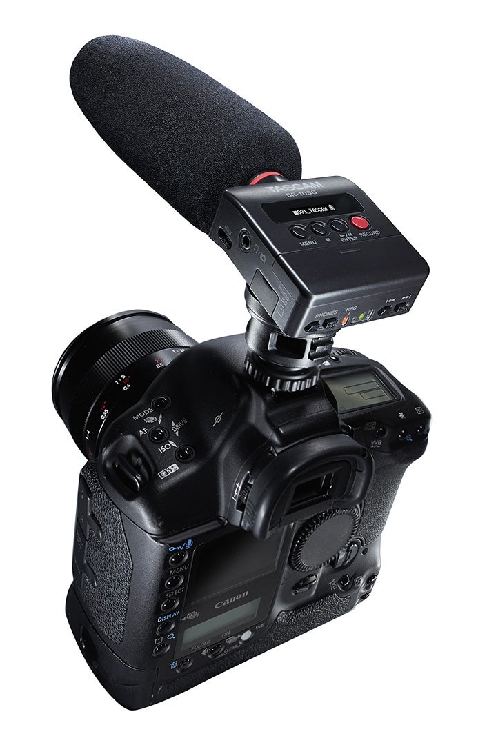 [レンタル] TASCAM DR-10SG ショットガンマイク搭載カメラ用リニアPCMレコーダー - 5