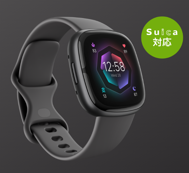 SUICA対応】FITBIT SENSE 2スマートウォッチ ブルーミスト [6