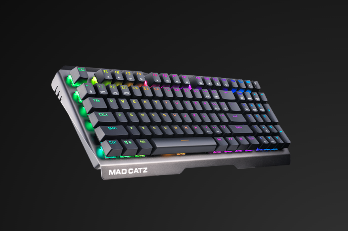 [レンタル] Mad Catz(マッドキャッツ) S.T.R.I.K.E13 小型メカニカルゲーミングキーボード - 2