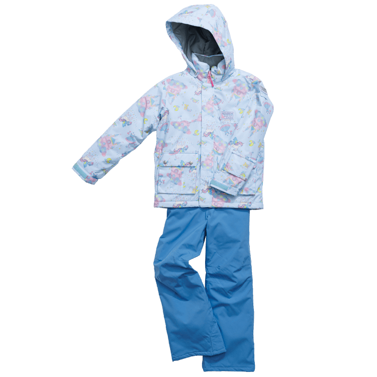 スノーボード ウェア上下セット 140cm ユニコーン キッズ スノーボード