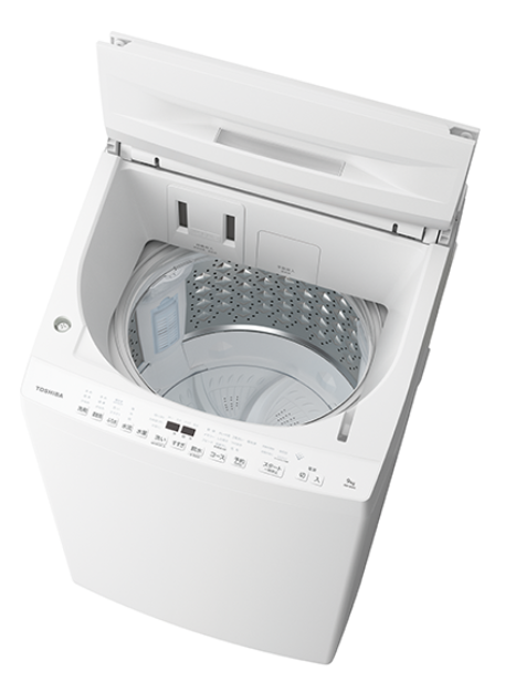 [レンタル] 東芝 ZABOON AW-9DP5 インバーター全自動洗濯機 9kg ホワイト - 3