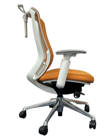 [レンタル] オカムラ Sylphy(シルフィー) ハイバック メッシュタイプ 可動肘 ナイロン双輪キャスター C686BW-FMR8 オフィスチェア ※1都3県のみ対応 - 5