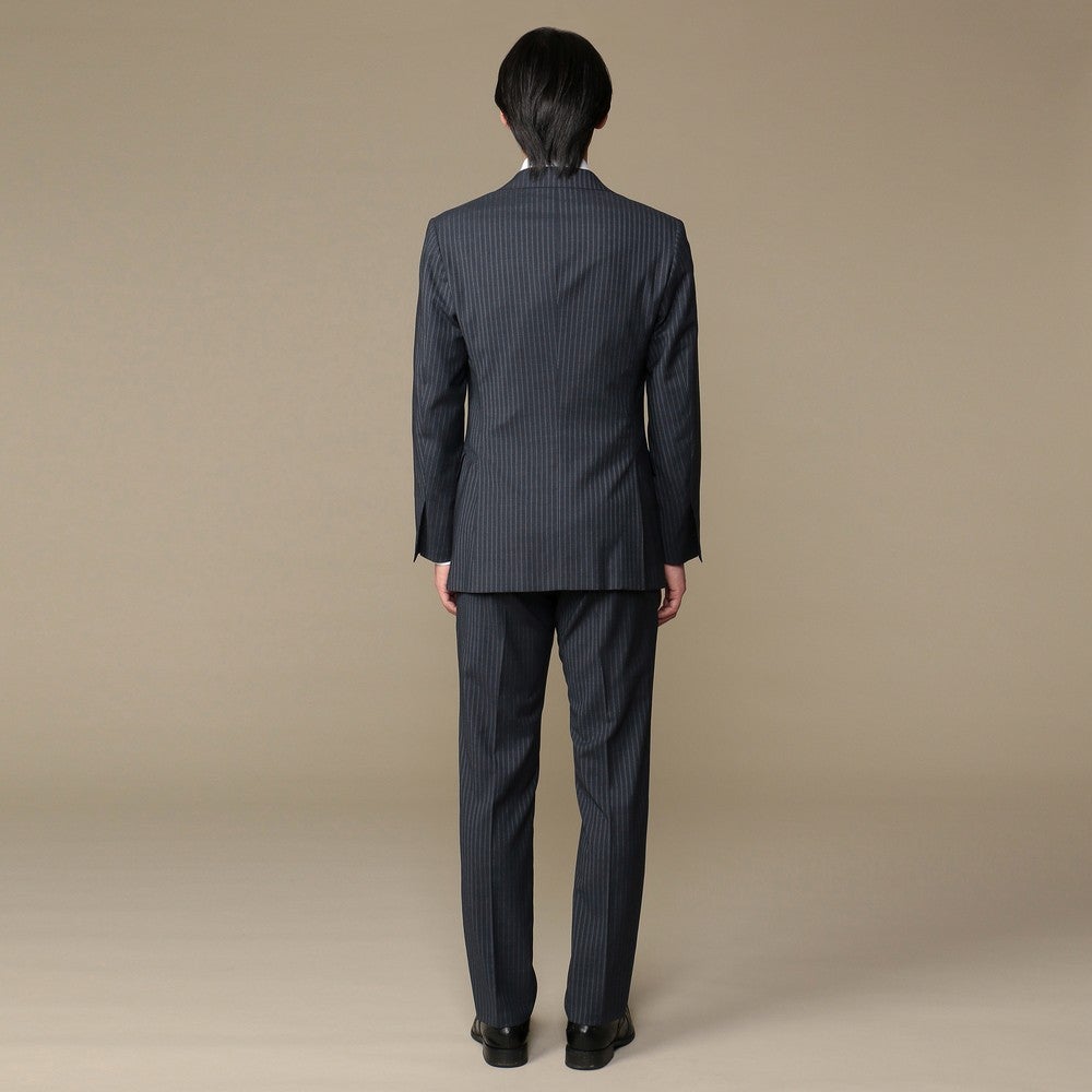 レンタル] シップス ストライプ メンズスーツ2点セット(ジャケット+