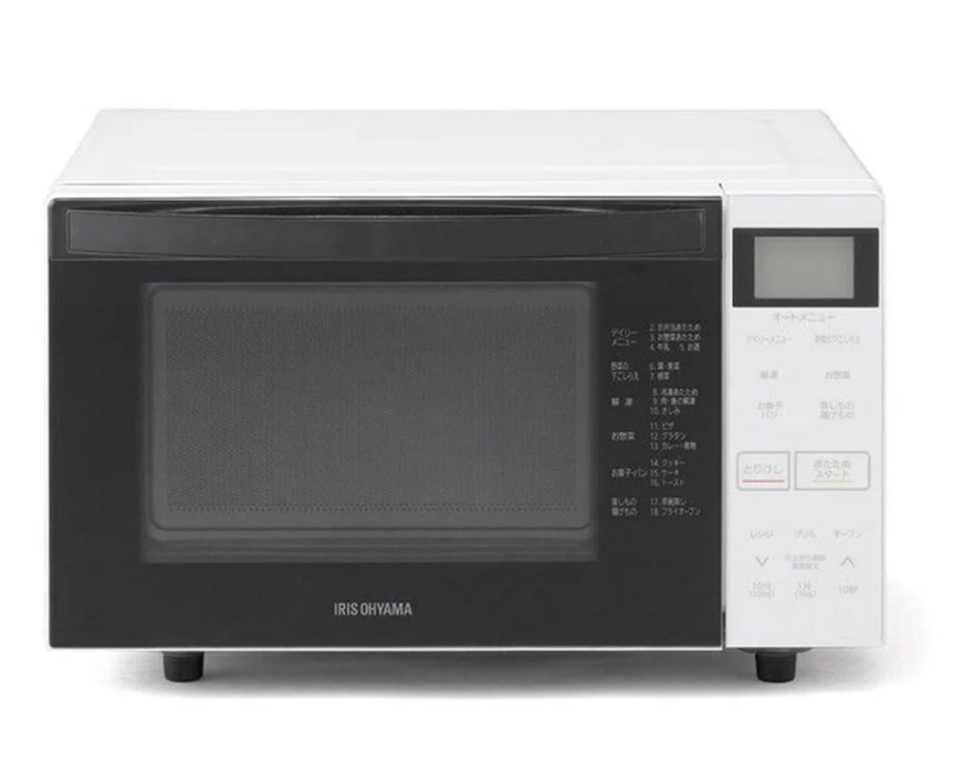 [レンタル] [18L]アイリスオーヤマ MO-F1807-W オーブンレンジ - 1