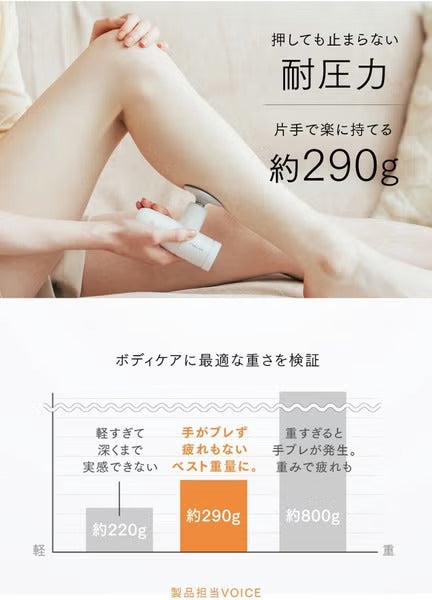 [レンタル] 【専用バックケアアーム付】MYTREX(マイトレックス) REBIVE MINI XS2 手圧変動ハンディガン ホワイト - 4