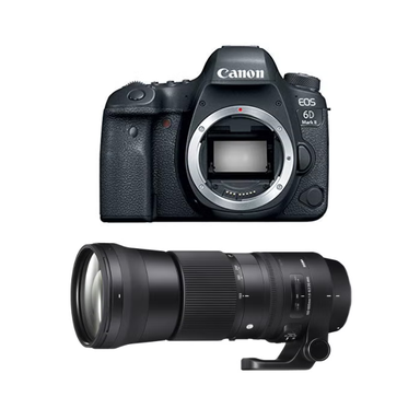 CANON EOS 6D Mark IIとシグマの超望遠ズームレンズ(150-600mm) セット