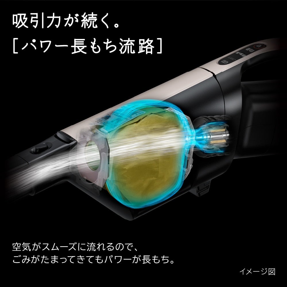 [レンタル] 日立 かるパックスティック PKV-BK50P 紙パック式コードレススティッククリーナー - 8