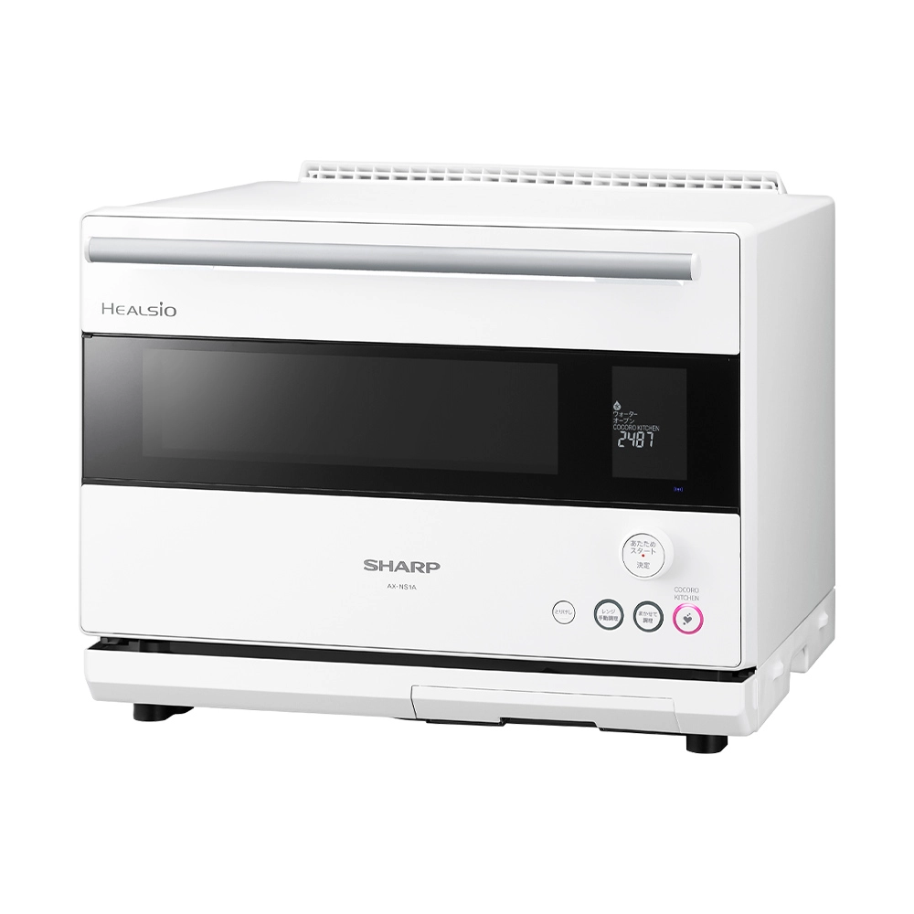 SHARPウォーターオーブン30Lヘルシオ AX-NS1A-B【新品未開封】 レンタル] [30L]シャープ ウォーターオーブンレンジ ヘルシオ AX