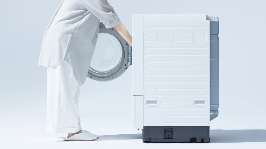 [レンタル] パナソニック 【左開き】洗濯10kg/乾燥5kg NA-SD10HBL ななめドラム式洗濯乾燥機 - 9