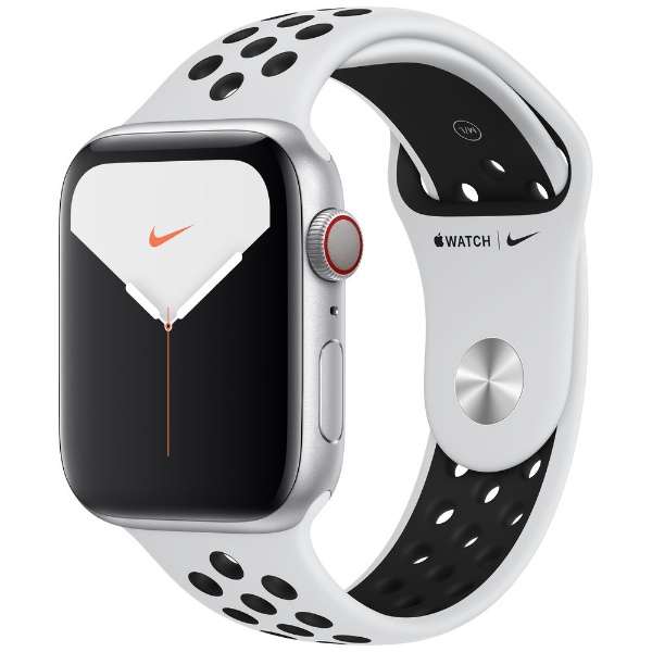 Apple Watch Series 5 Nike GPS 44mm シルバーアルミニウムケースアンスラサイト/ブラックNikeスポーツバンド