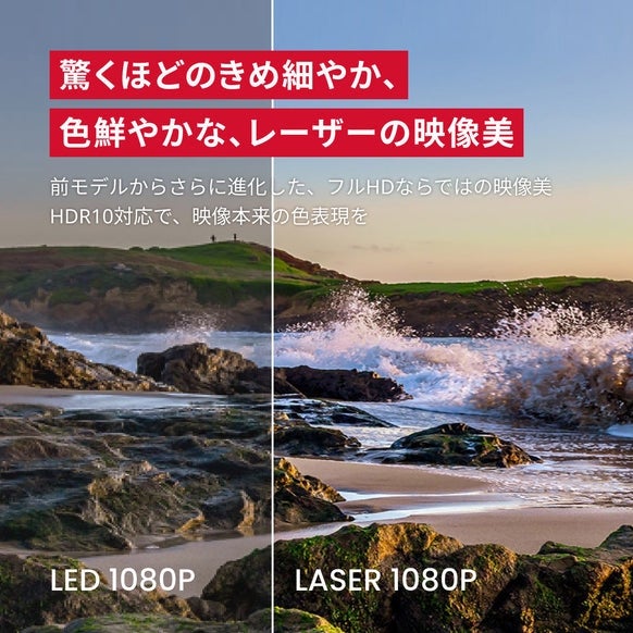 [レンタル] Anker Nebula Capsule 3 Laser モバイルプロジェクター 搭載OS：Google TV - 9