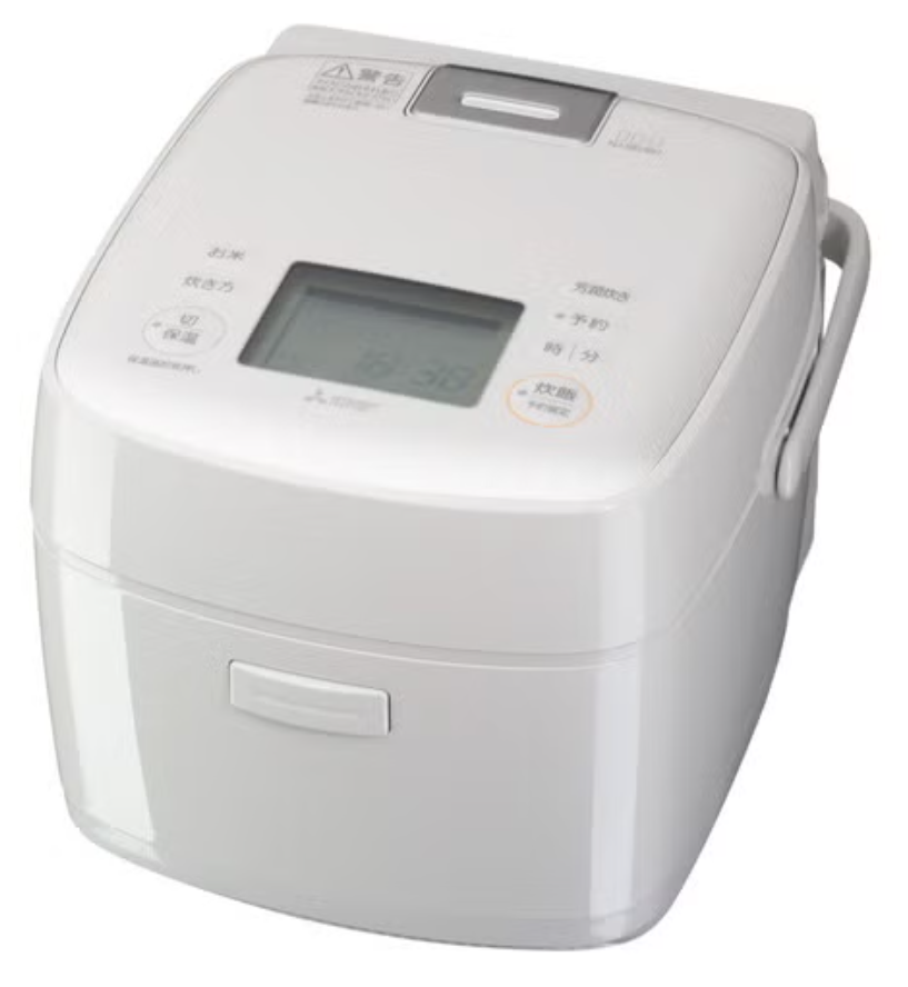 [レンタル] [3.5合炊き] 三菱電機 備長炭 炭炊釜 NJ-SE06H 炊飯器