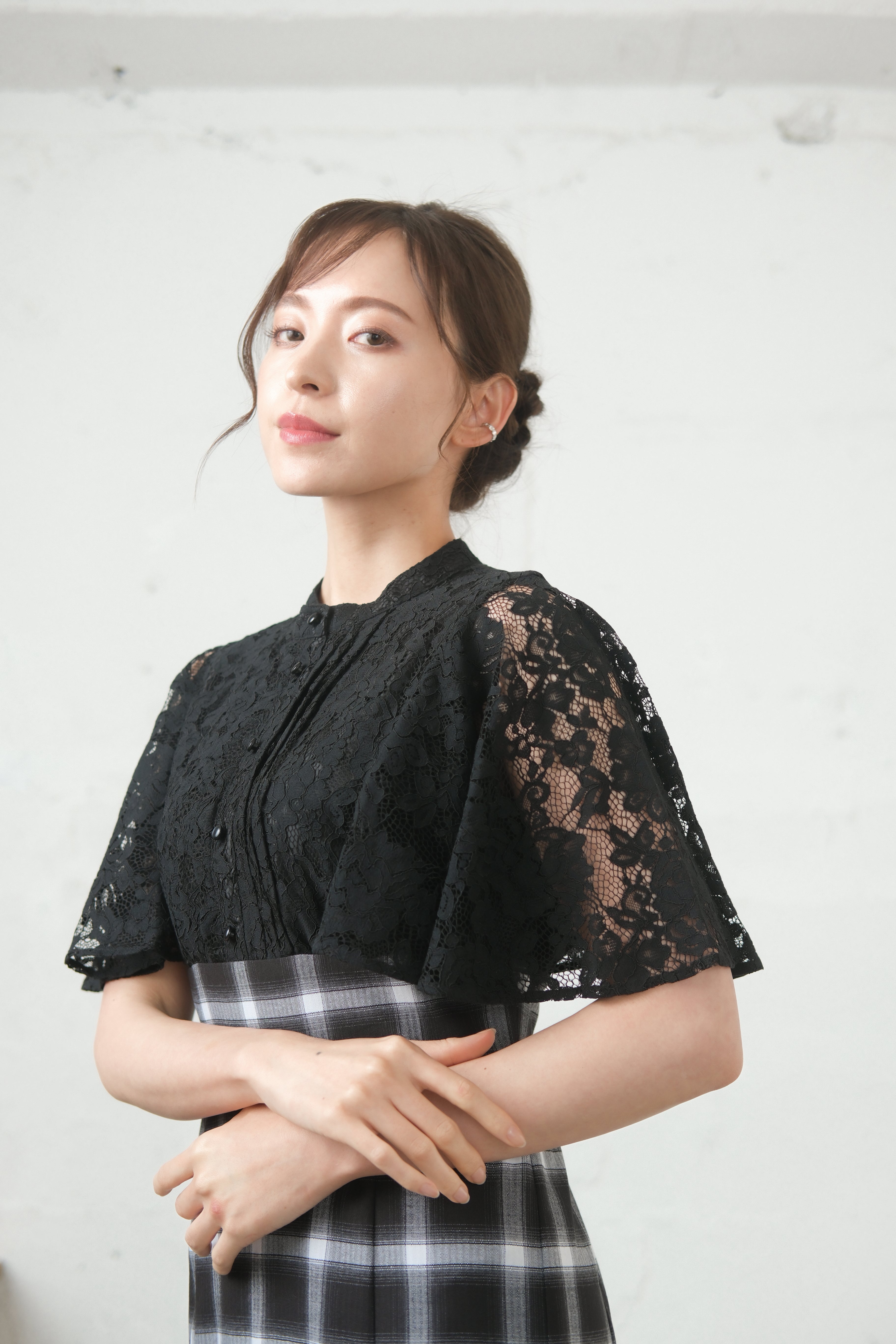 [レンタル] BELINDA DE CAPRIS レース切り替えマーメイド ワンピースドレス ブラックの宅配レンタル - 8