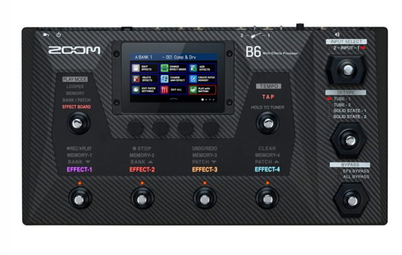 [レンタル] ズーム B6 ベースマルチエフェクター