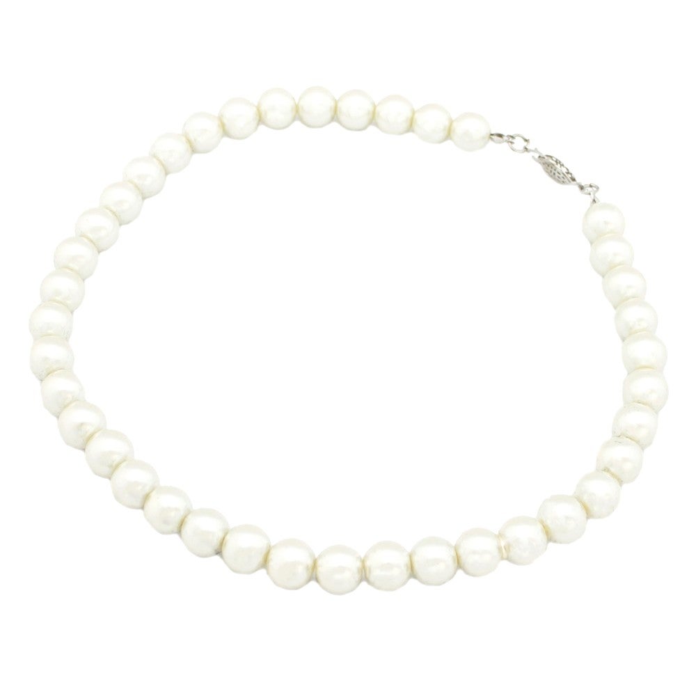 [レンタル] セレモニースーツ5点セット(ノーカラージャケット+ワンピース+バッグ+パールネックレス+コサージュ) ネイビーの宅配レンタル - 9