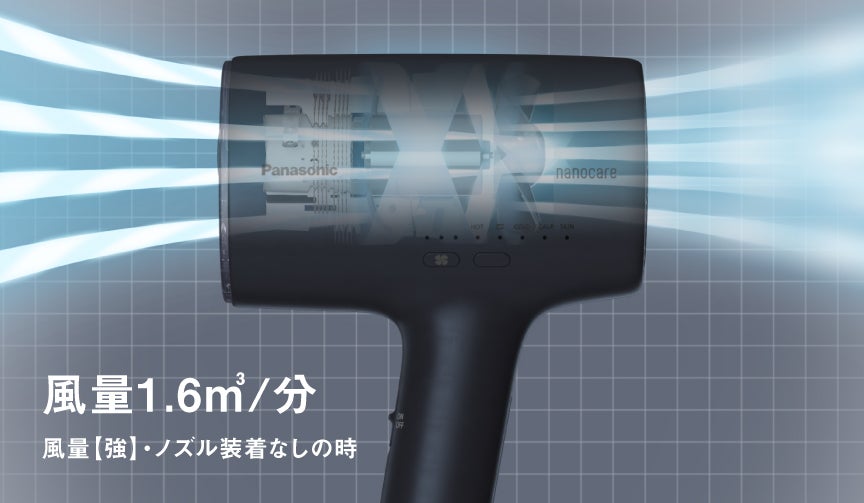 [レンタル] パナソニック ヘアードライヤー ナノケア EH-NA0K - 7