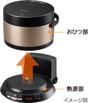 [レンタル] [2合炊き] 日立 炊飯器 おひつ御膳 RZ-WS2M - 4