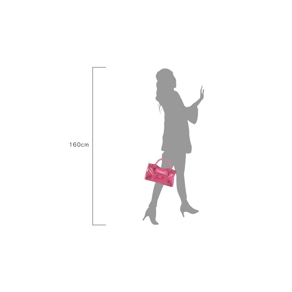 [レンタル] レディース バレンシアガ ファースト CLASSIC FIRST レザー ハンドバッグ - 18