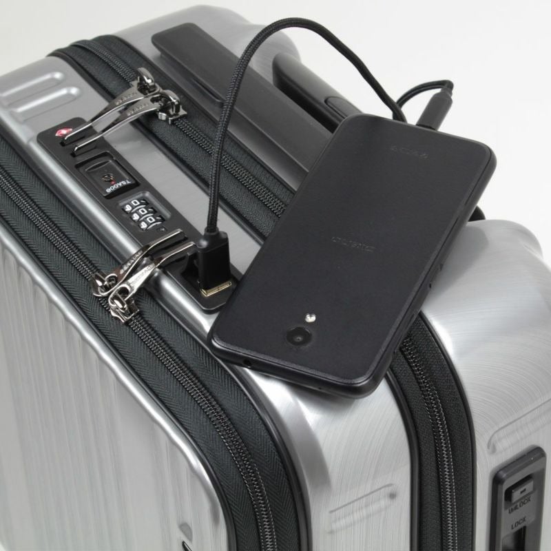 [レンタル] [1-3泊向けサイズ]BERMAS INTER CITY No.60524 22L ハードスーツケース ブラックヘアラインの宅配レンタル - 8