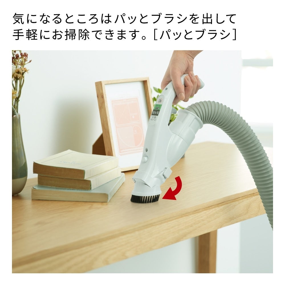 [レンタル] かるパック CV-KP90P 紙パック式キャニスター掃除機 - 2