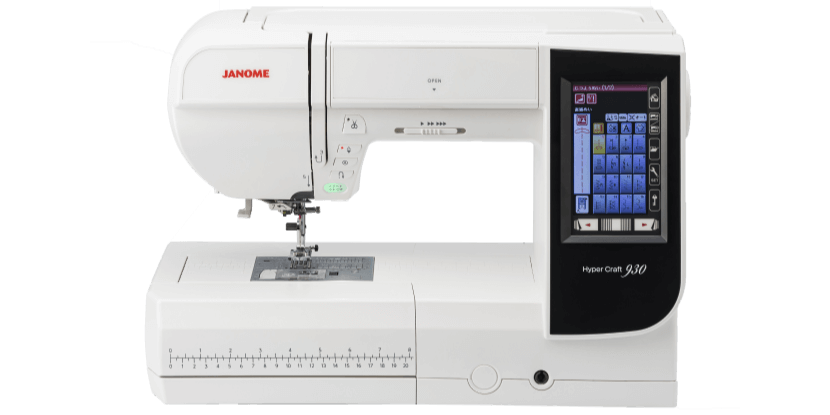 レンタル] JANOME 刺繍用コンピューターミシン ハイパークラフト930のお試し・サブスク｜宅配レンタル・リースで借りる -  Rentio[レンティオ]