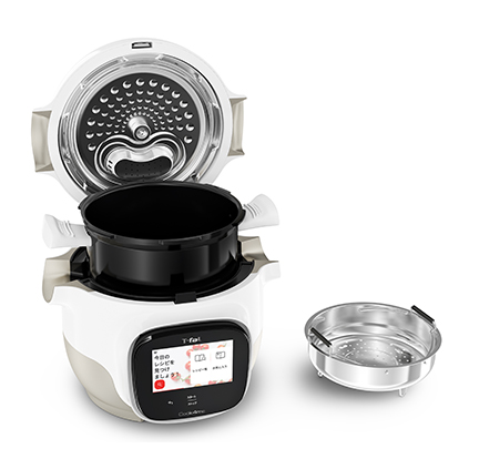 [レンタル] ティファール クックフォーミータッチ (270レシピ内蔵) 3L ホワイト CY9221JP - 3
