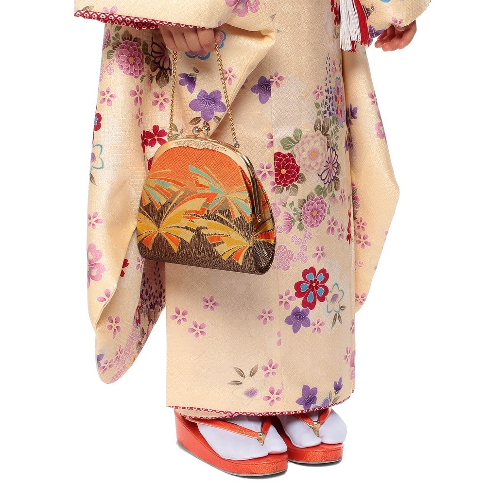 [レンタル] 七五三/節句 着物セット 7歳女の子 艶やか 花々の宅配レンタル - 5