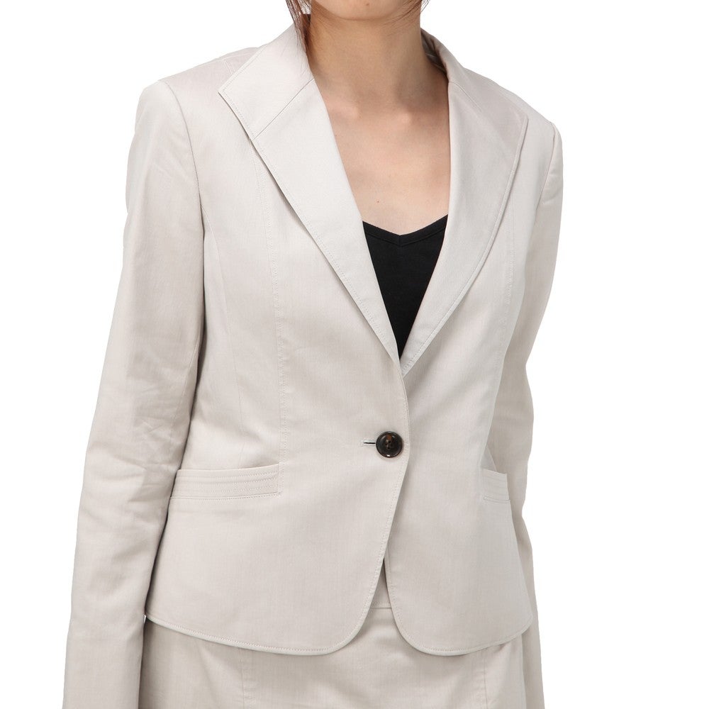 [レンタル] 自由区 スカートスーツ グレー / ベージュの宅配レンタル - 8