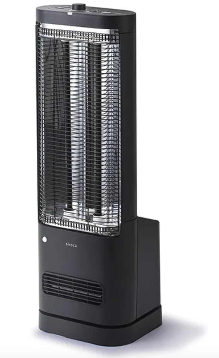 [レンタル] シロカ にこポカ SH-FC151 足元ファンヒーター付き遠赤外線暖房機 - 2