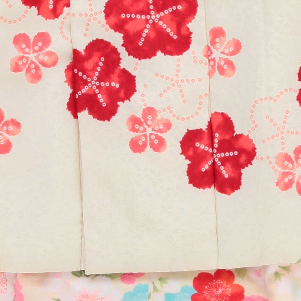 [レンタル] 七五三/節句 被布セット 3歳女の子 被布セット 彩り豊か 花々の宅配レンタル - 2