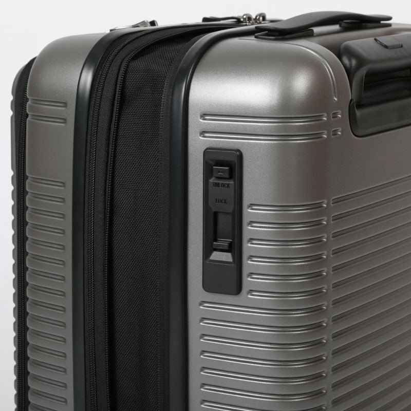 [レンタル] [1-3泊向けサイズ]BERMAS EURO CITY2 No.60295 フロントオープンファスナー38L 48cm ハードスーツケース ジェットブラックの宅配レンタル - 19