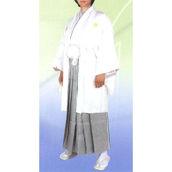 [レンタル] 男性袴セット(着物、羽織、袴、和装小物一式)の宅配レンタル - 11