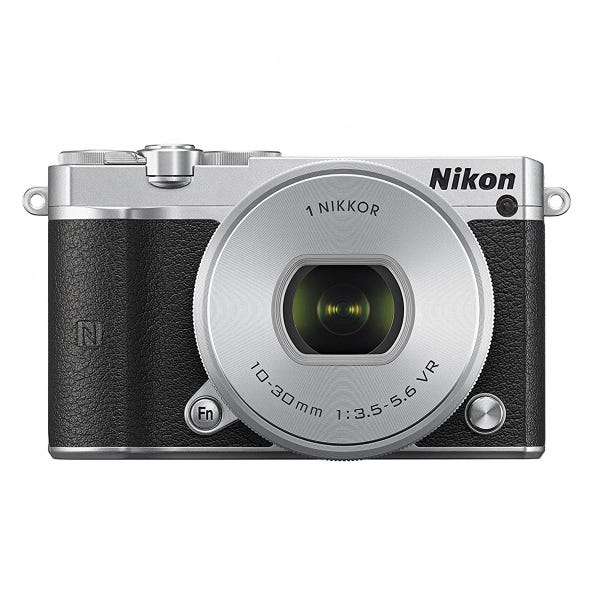 レンタル Nikon Nikon1 J5 レンズキット シルバー ミラーレス一眼 Rentio レンティオ