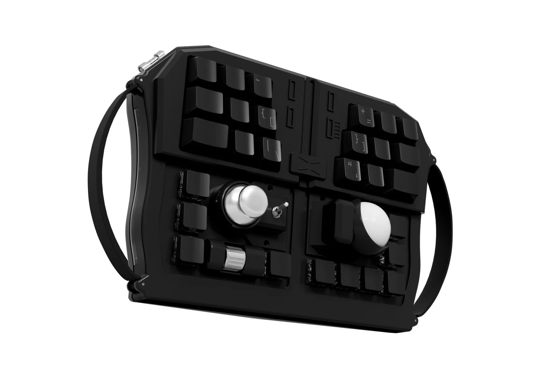 キーボード dotBravo GrabShell ONYX dotBravo（ドットブラーボ） 変形キーボード COLOR:ONYX GraBSHELL 未