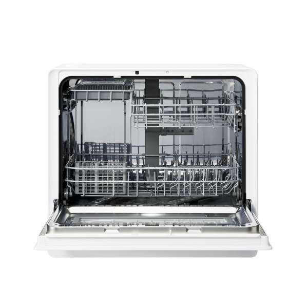 [レンタル] [～食器40点]アクア 食器洗い乾燥機 ADW-L4 ホワイト 分岐水栓対応 5人分 - 3