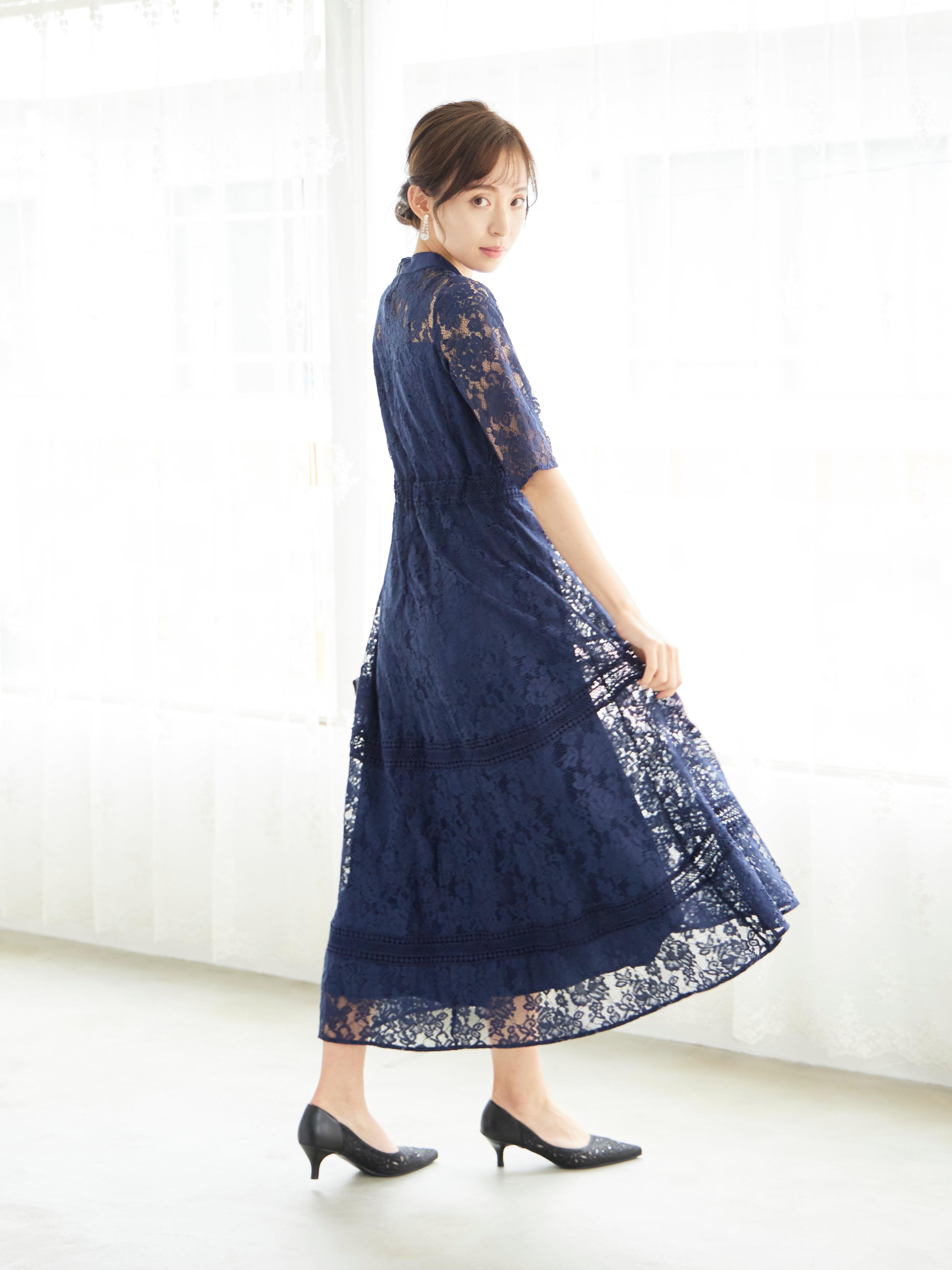 レンタル] BELINDA DE CAPRIS ケミカルレース フィッシュテール