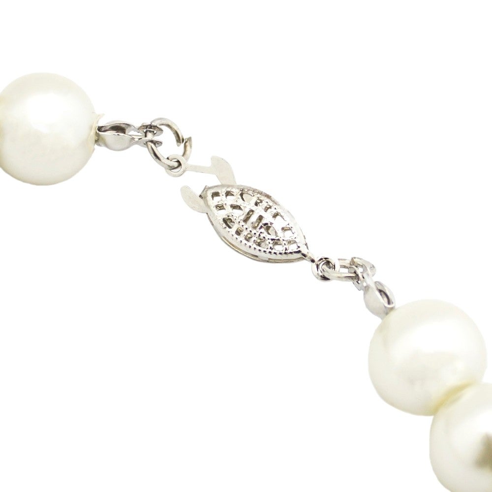 [レンタル] セレモニースーツ5点セット(ノーカラージャケット+ワンピース+バッグ+パールネックレス+コサージュ) ネイビーの宅配レンタル - 10