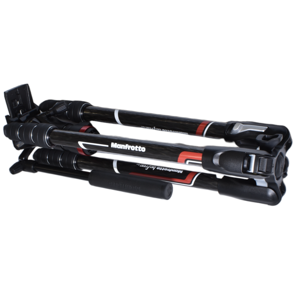 レンタル] Manfrotto befree live カーボンT三脚ビデオ雲台キット