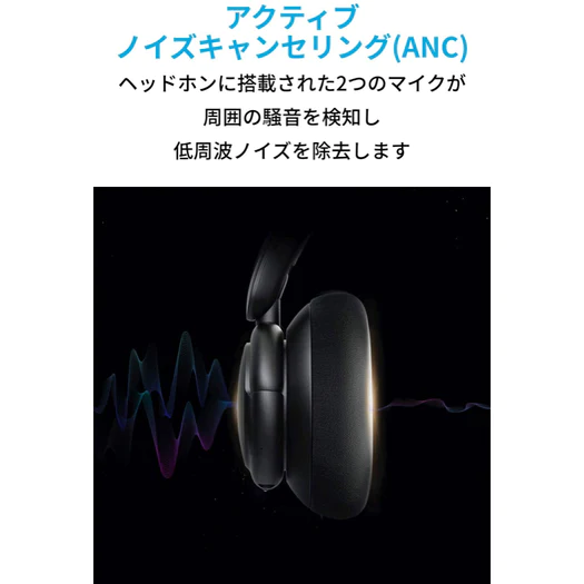 [レンタル] Anker Soundcore Life Q30 ワイヤレスヘッドホン - 4