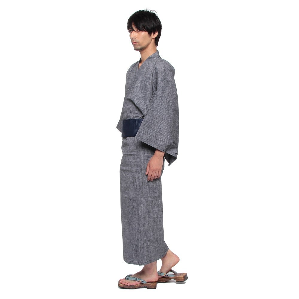 [レンタル] メンズ浴衣 フルセット シンプル・無地柄 身長目安175cmの宅配レンタル - 3