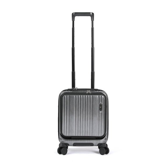 [1-3泊向けサイズ]BERMAS INTER CITY No.60524 22L ハードスーツケース ブラックヘアライン