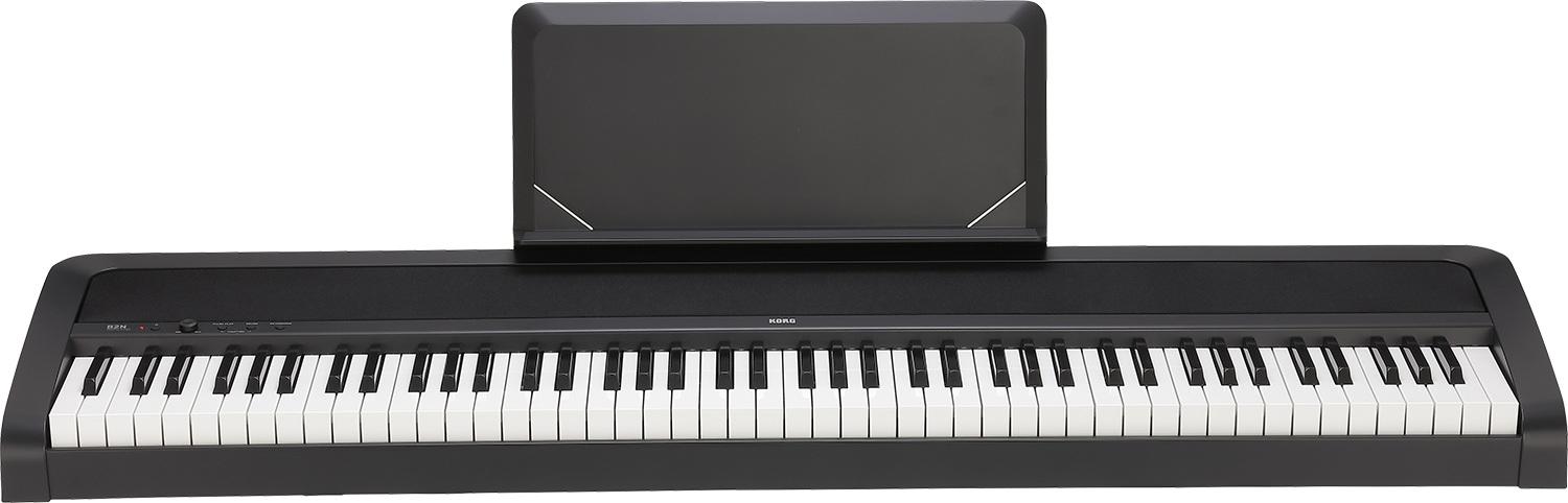 レンタル] KORG B2 電子ピアノ 88鍵盤 ブラック [ダンパーペダル