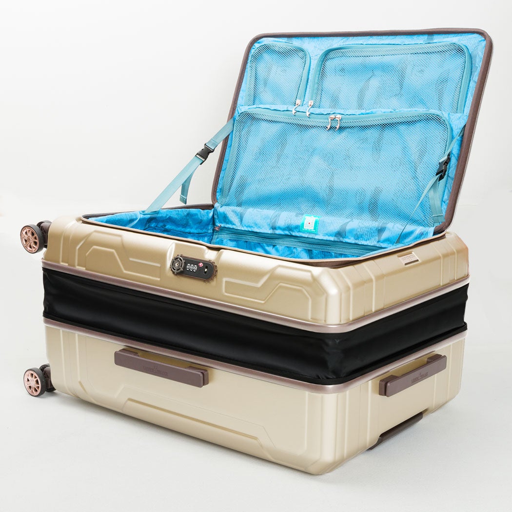 [レンタル] [3-5泊向けサイズ]LEGEND WALKER 5205 ブルーホエール 58L/拡張時72L ハードスーツケースの宅配レンタル - 17