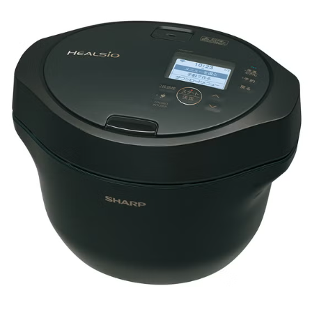 [レンタル] 【長期利用向け】シャープ ヘルシオ ホットクック KN-HW24K 2〜6人用 2.4L容量 ブラック - 2